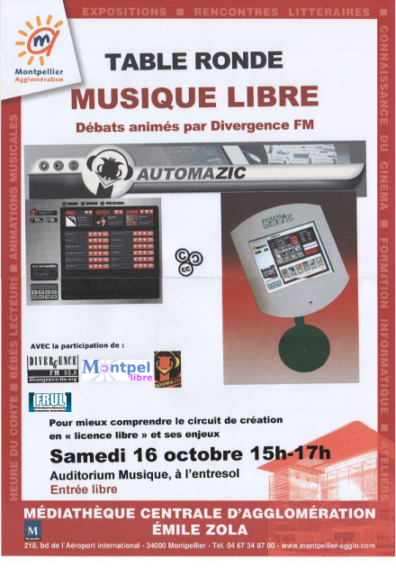 Table Ronde Musique Libre et Licences Ouvertes, les fichiers