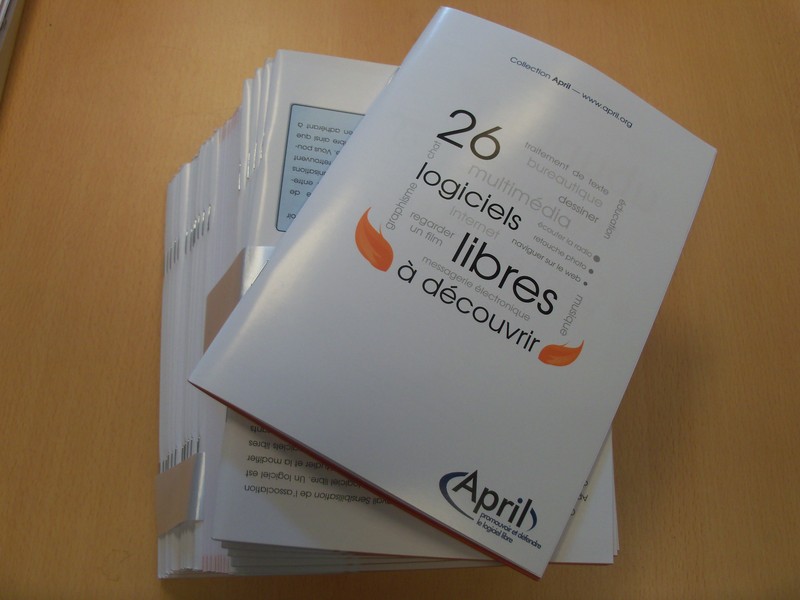 Le catalogue libre de l&rsquo;April édité à 7500 exemplaires