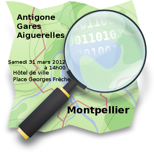 Cartopartie participative Montpellier Antigone, Gares et Aiguerelles (Hôtel de Ville)