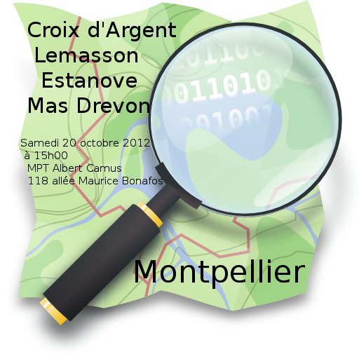 Cartopartie participative Montpellier Croix d’Argent, Lemasson, Estanove et Mas Drevon