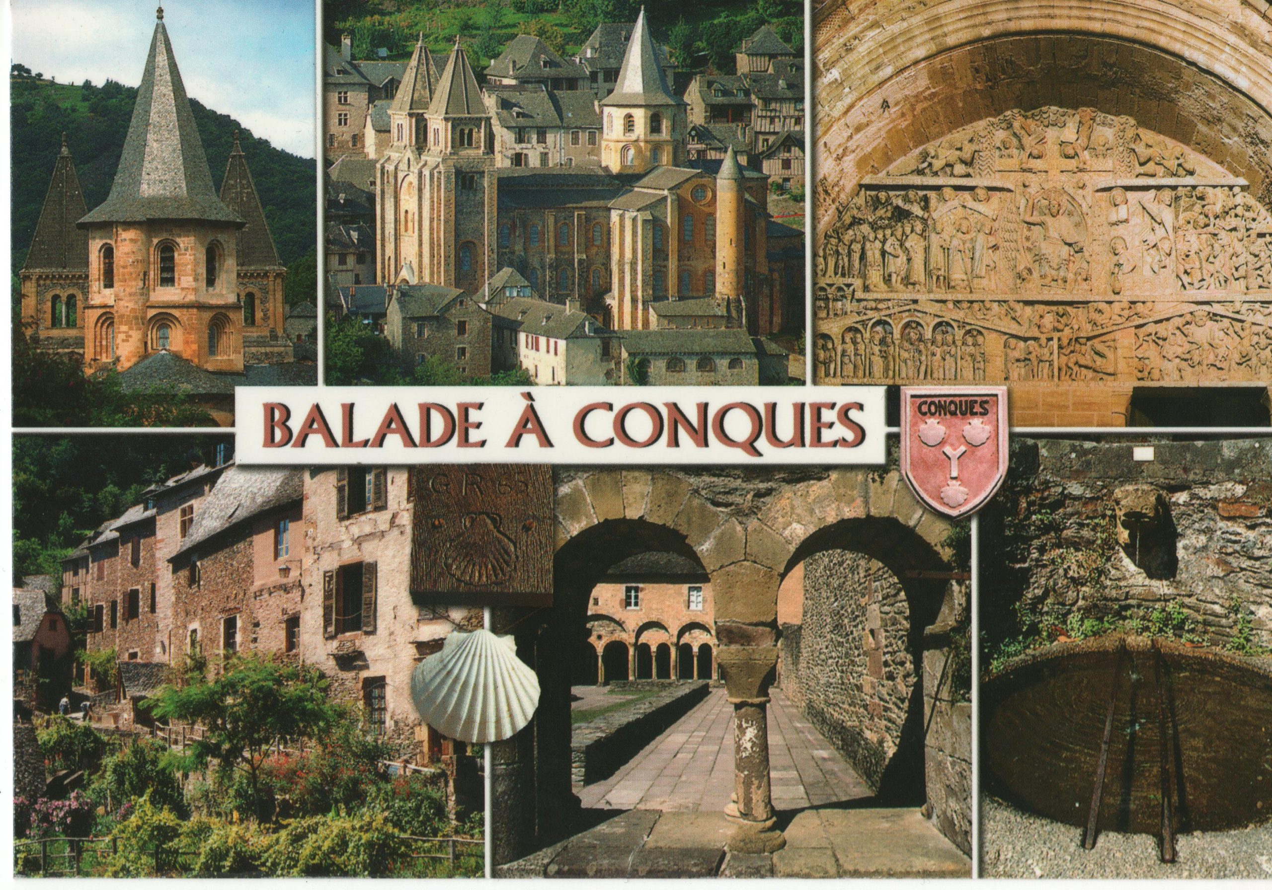 L’asso reçoit du courrier de Conques dans l&rsquo;Aveyron