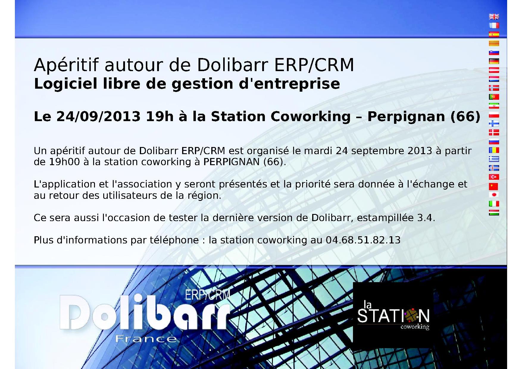 Apéro Dolibarr Perpignan