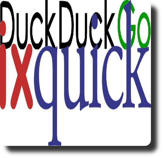 Ixquick ou DuckDuckGo à la place de Google