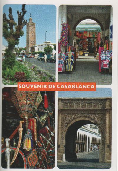 L’asso reçoit du courrier de Casablanca au Maroc