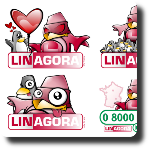 Le Logiciel Libre du mois – Août 2014 – Pack free-free Linagora
