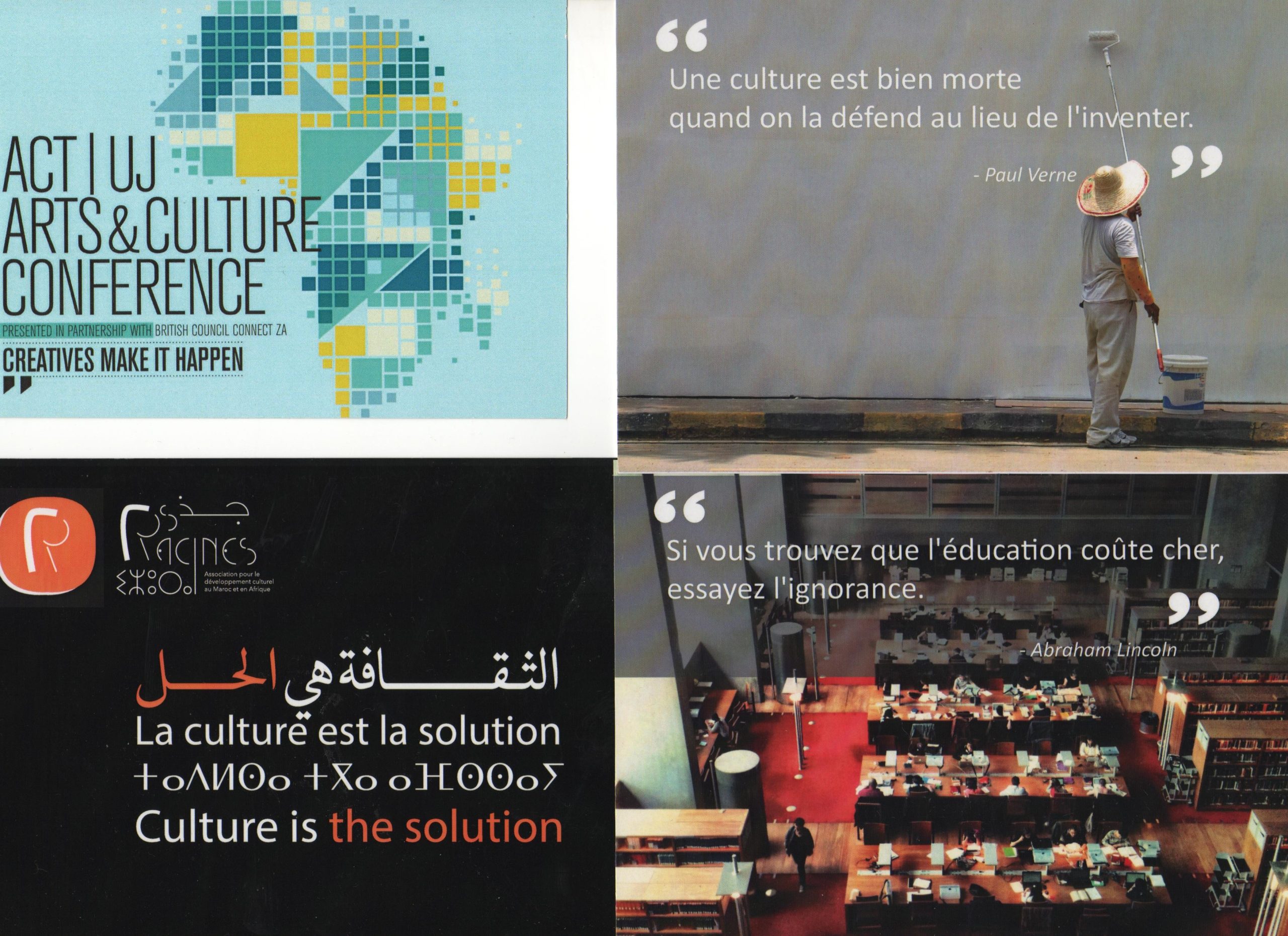 L’asso reçoit du courrier du centre culturel de Casablanca
