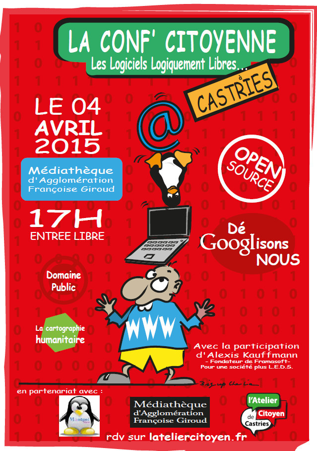 La Conf&rsquo;Citoyenne Castries – Les Logiciels Logiquement Libres