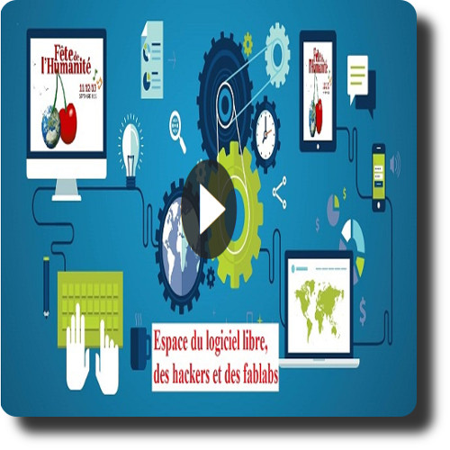 Logiciel libre & Fablab à la Fête de l&rsquo;Huma 2015