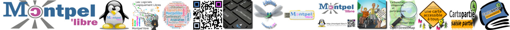 GNU/Linux, BSD & Montpel&rsquo;libre Logos Zoo