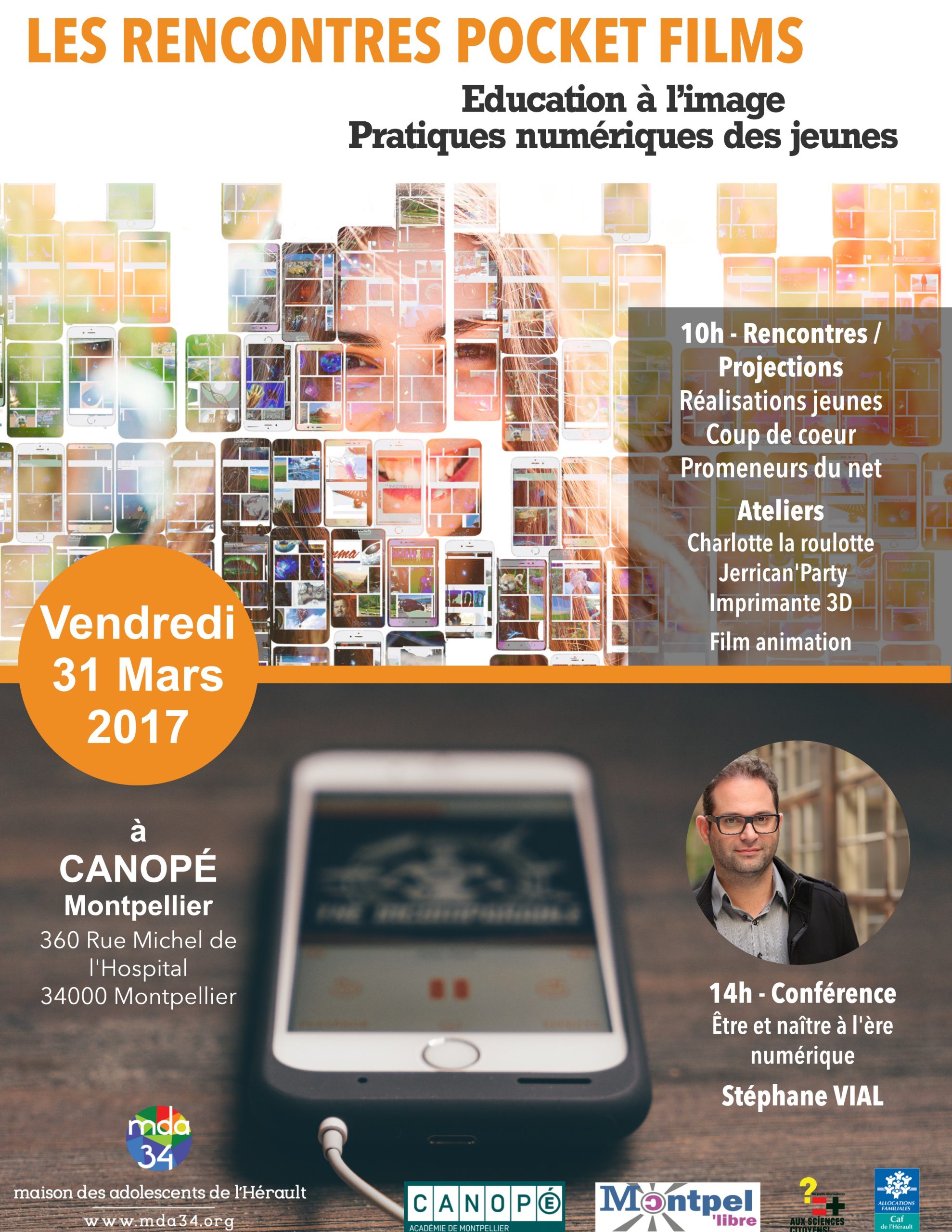 Festival Pocket Film 2017 à Montpellier
