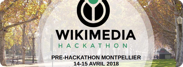 Hackathon Wikimédia 2018 à Montpellier
